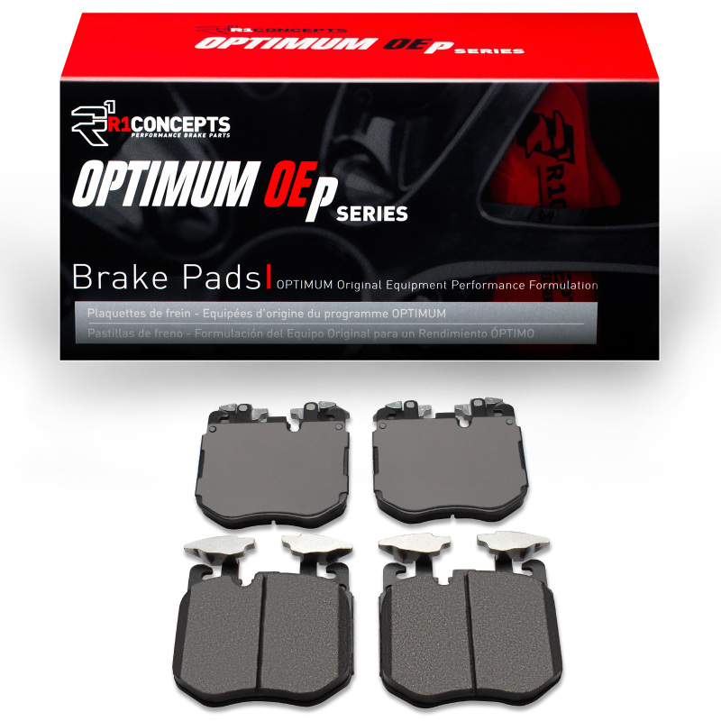 BMW 840i xDrive Gran Coupe Brake Pads - Front - R1 Concepts - Optimum OE - `16-`22